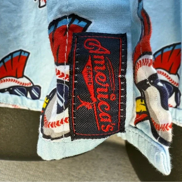 Rare Baseballism Shirt Wild Thing Rickey Vaughn Major League Movie Mohawk XL - Picture 6 of 7